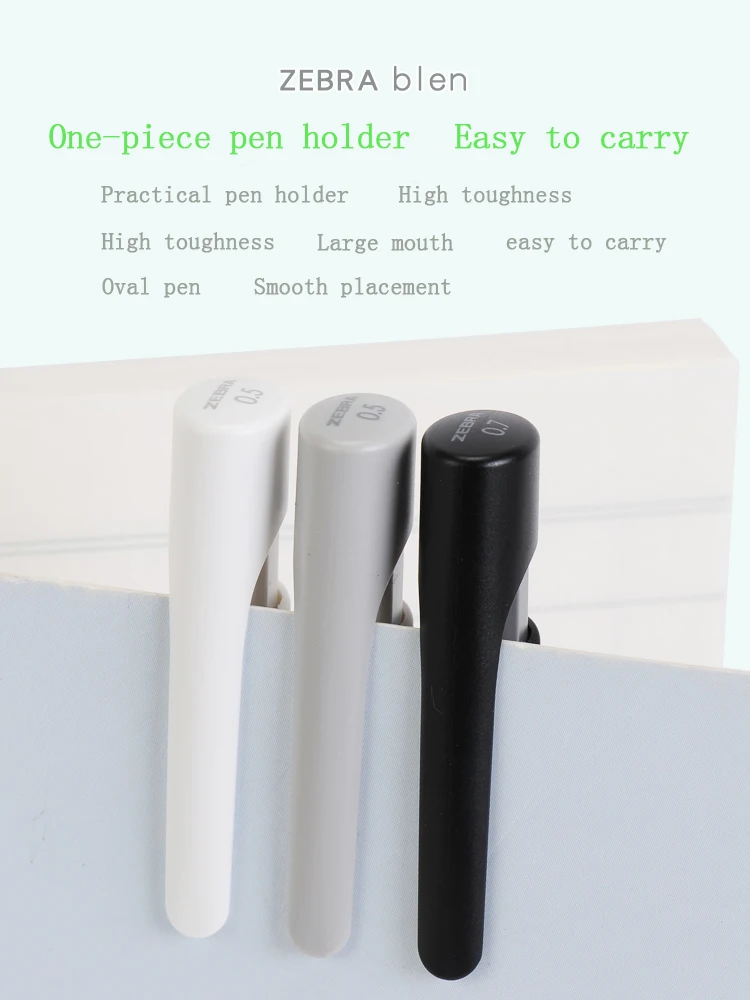 Zebra Plastic Blen Ballpoint Pen 0.5mm 0.7mm Waterproof Lightproof