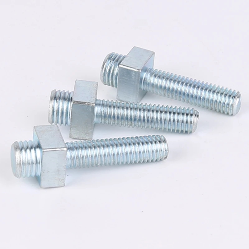 Zinc Steel Threaded M4 M6 M8 M10 M12 M14 M16 M20 M24 M30 M40 Double End ...
