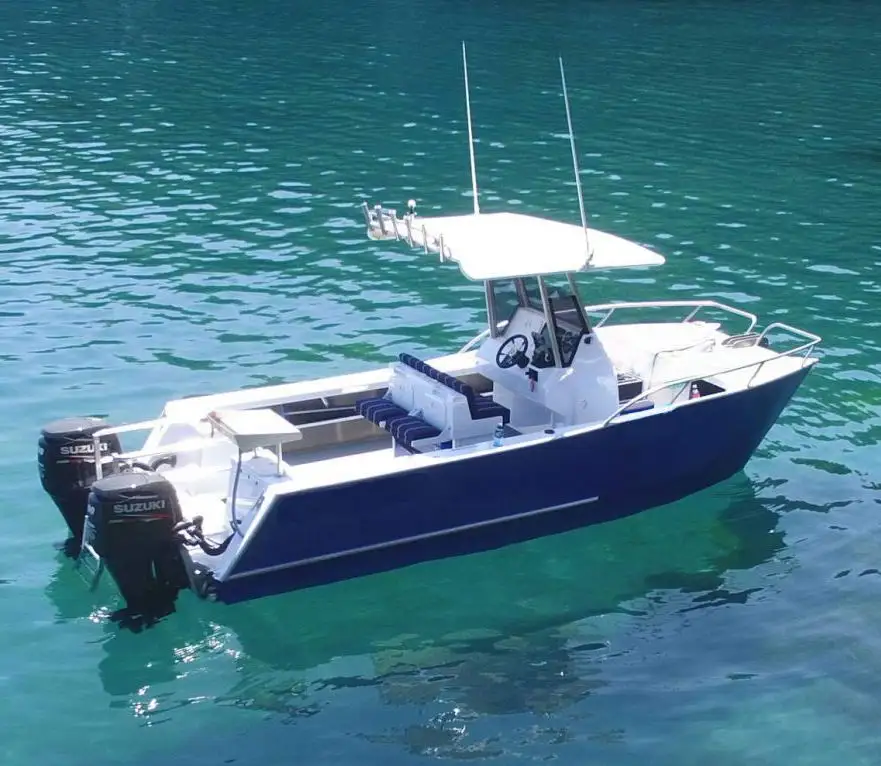 24' catamaran center console