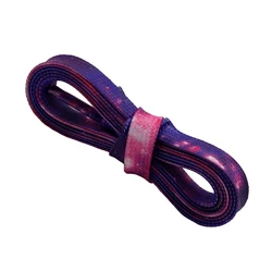 Purple start style shoelaces for all shoes