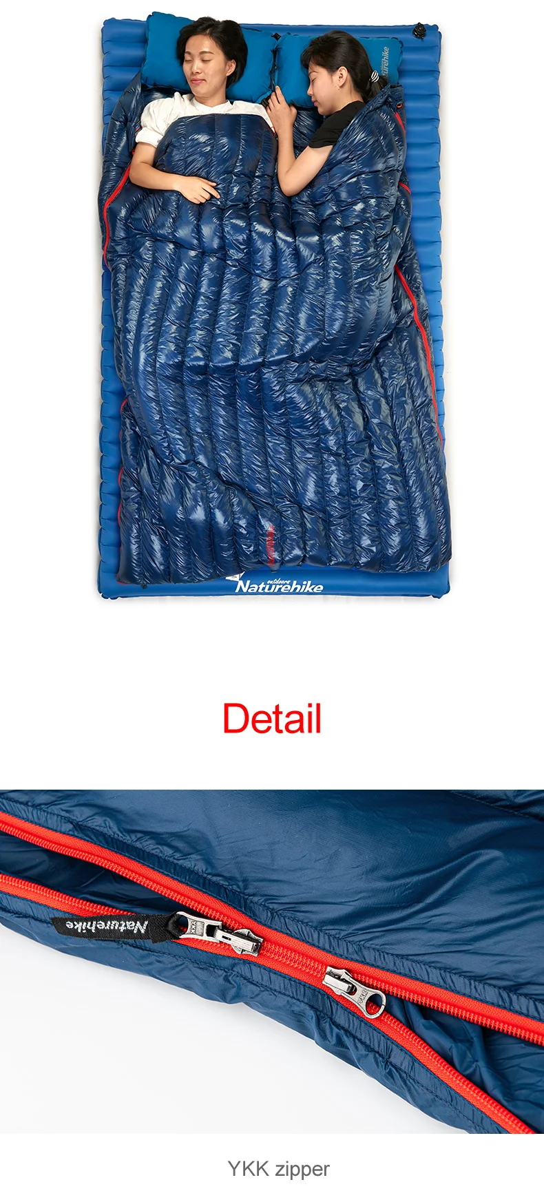 Naturehike Outdoor Backpacking Sleeping Bag Camping Ultralight Envelope