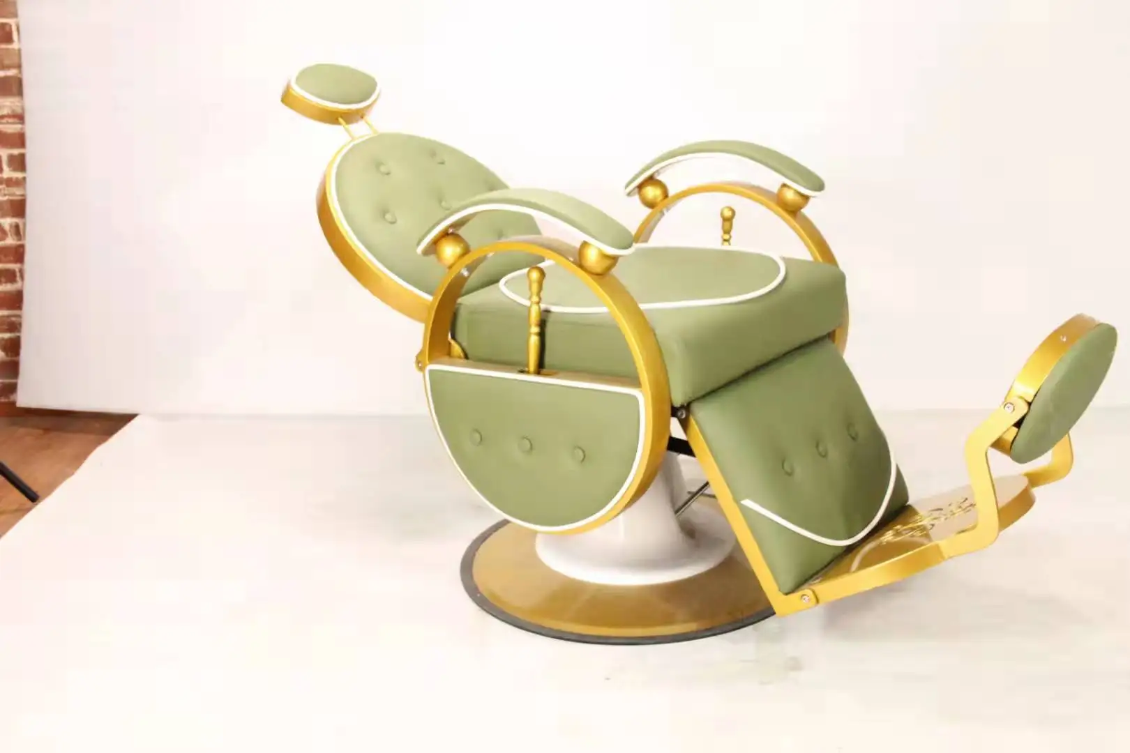 Chaise De Salon De Coiffure À Pompe Hydraulique,Fauteuil De Barbier Et