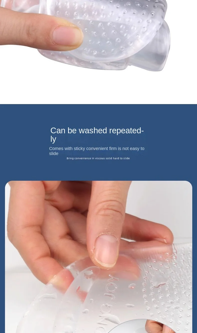 New Comfortable Self-Adhesive Flip-Flop Insole Seven-Point Pad Gel Bottom Shock Absorption-Non-Slip Anti-Wear Foot Arch Insole New Comfortable Self-Adhesive Flip-Flop Insole Seven-Point Pad Gel Bottom Shock Absorption-Non-Slip Anti-Wear Foot Arch Insole