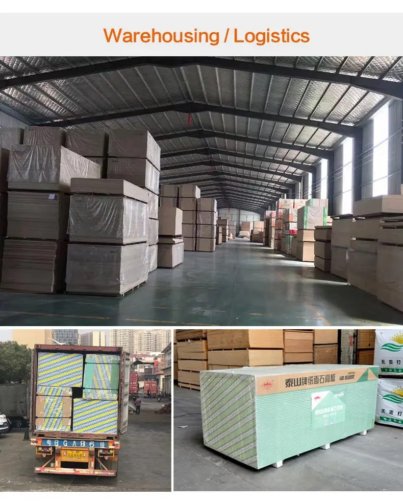 15mm Gypsum Board with 1220mm*2440mm*15mm Size and 5 Years Warranty for Ceiling and Drywall Applications