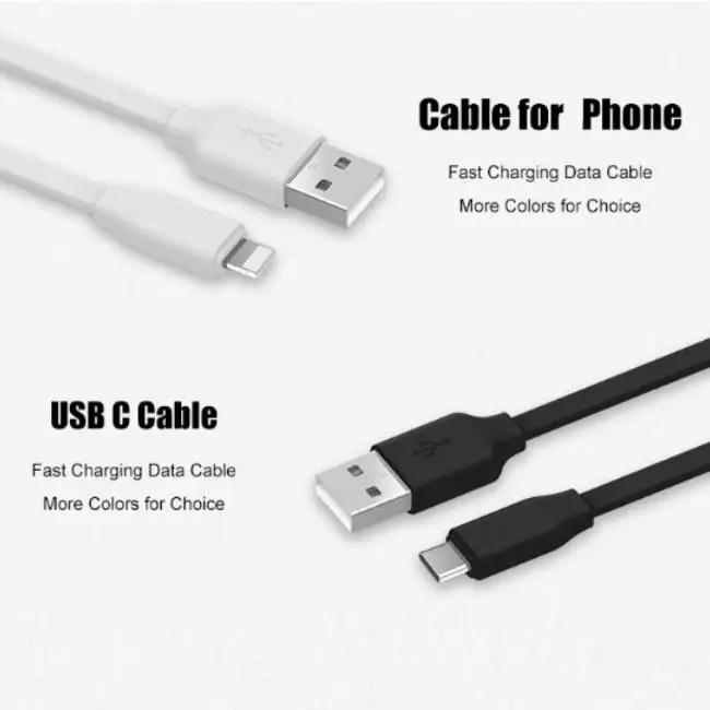 shangpin 2A fast charging type c data usb cable 1A for all mobile devices - ANKUX.COM