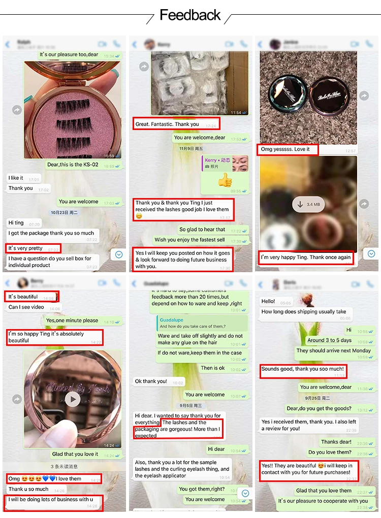 Muting Wholesale Private Label Colorful Eyelashes Box Manufacturer 3D Real Mink Lashes Color