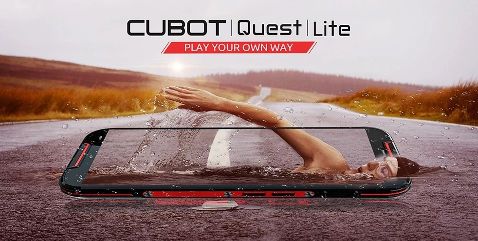 Global version Cubot Quest Lite 3GB 32GB 5.0 inch Mobile Phone Sports Rugged Phone IP68 MT6761 Smartphones