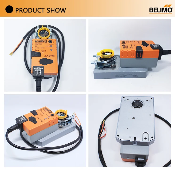 Belimo 08nm Nmq24a-sr Fast Running Ac24v Modulating Type Motorized ...