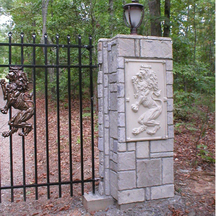 Latex Only Lion Concrete Mold Plaster Mold Garden Statue Mould Lion