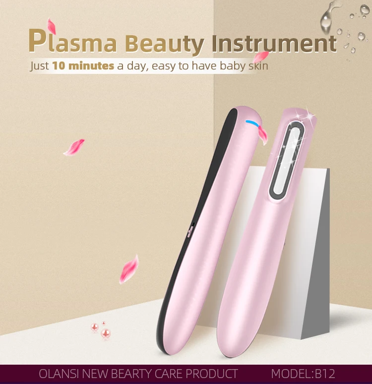 Salon Beauty Equipment Destroy Bacteria Molecules Acne Removal Plasma Pen Shower
