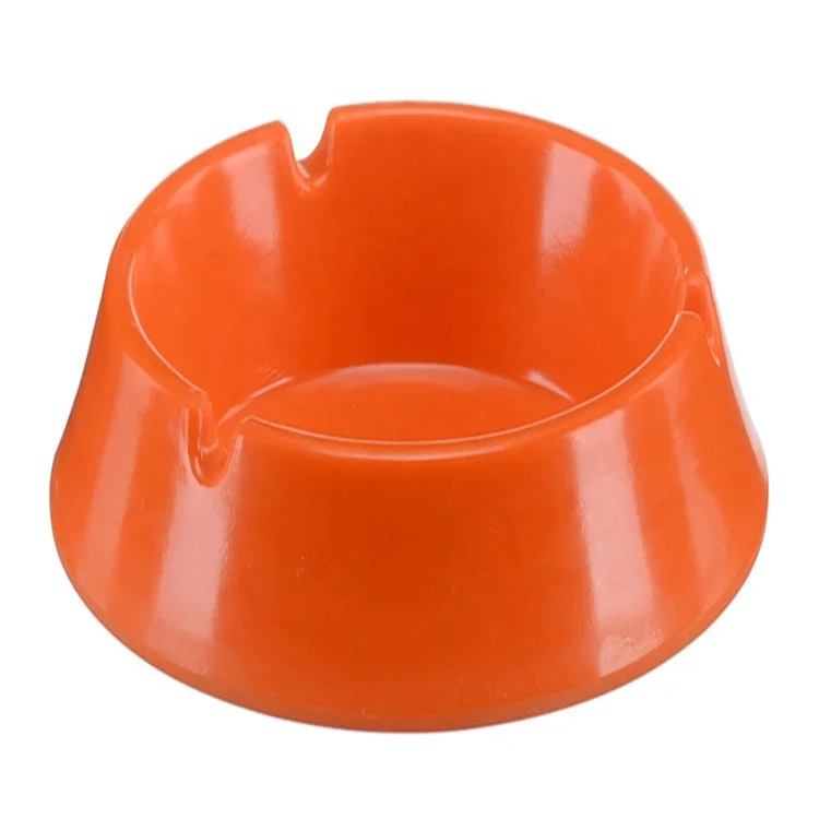 
Heat-resistant and portable melamine ashtray 
