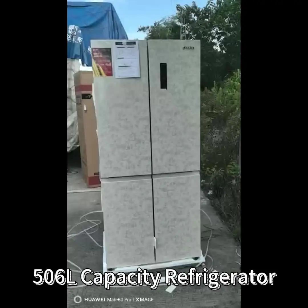 X 506L Large Capacity Home Refrigerator - 4 Doors & Efficient Cooling