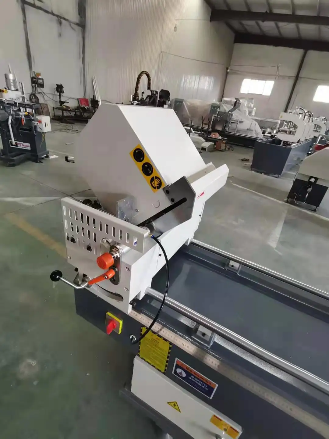 Aluminium Double Head Cutter Machine Window Machinery For Cuny Windows