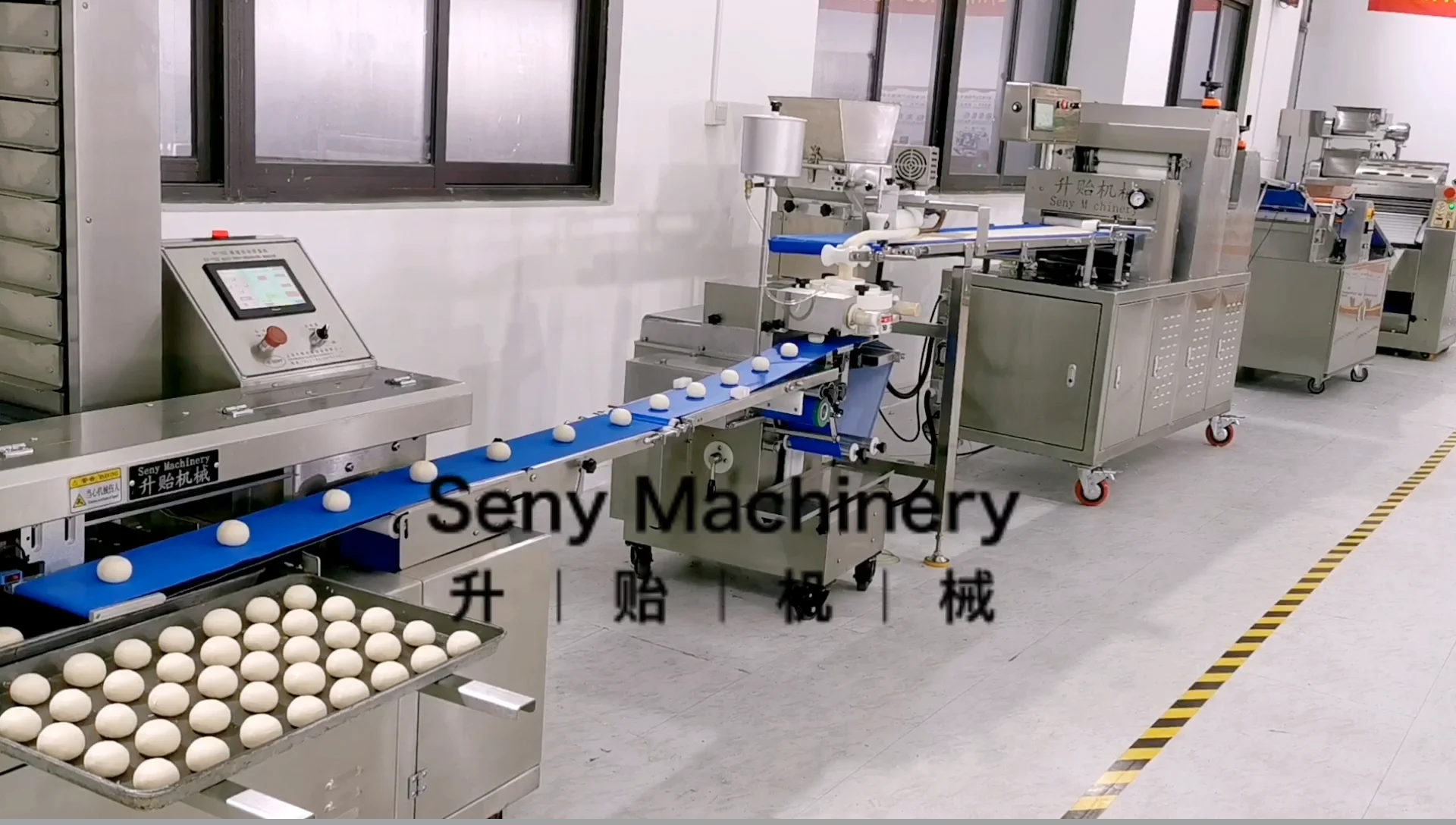 SY-860 Automatic Filled Bread Making Machine Production Line