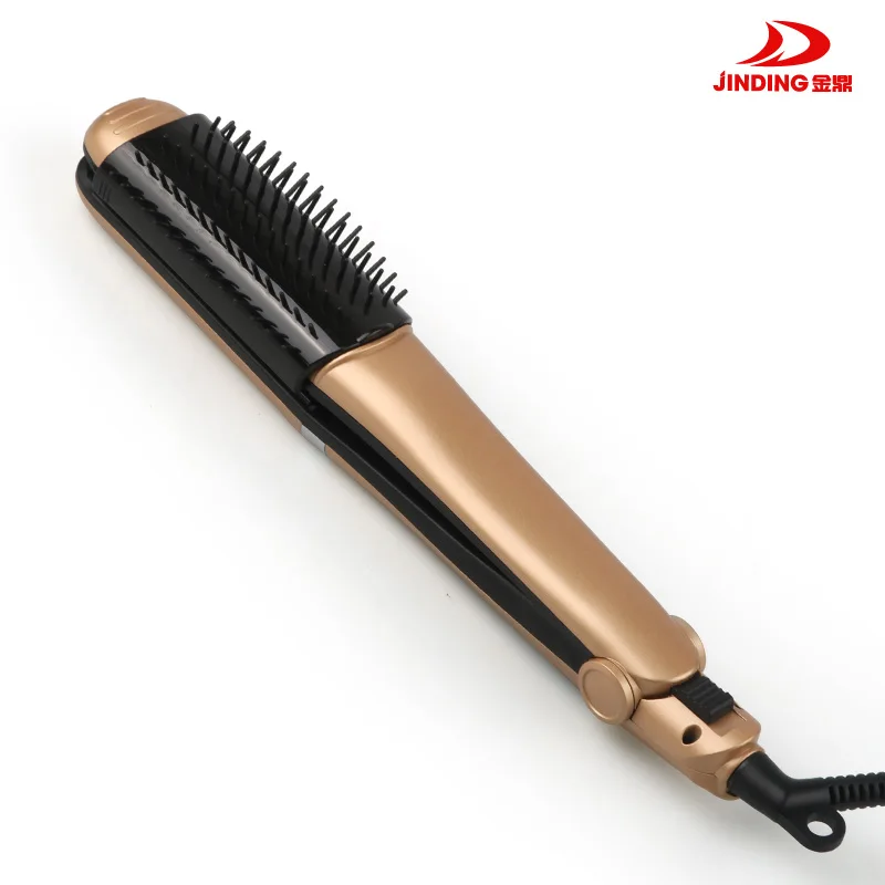 flat iron with comb attachment