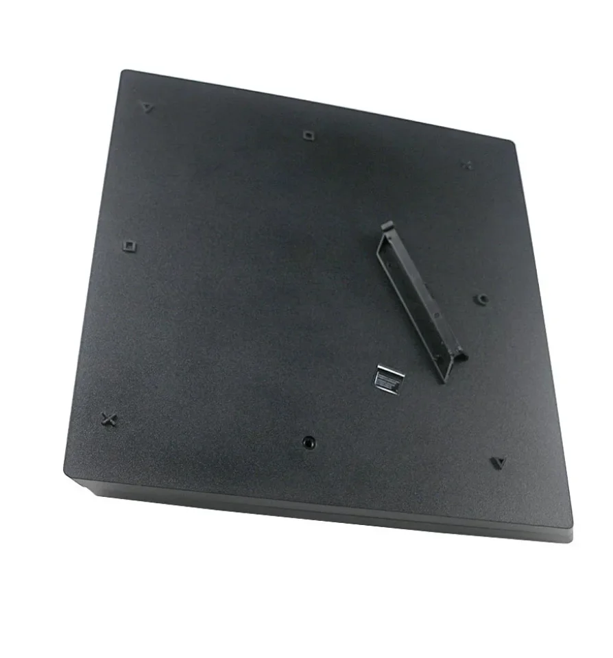 Step-by-step disassembly diagram showing screw locations and clip release points on PS4 Pro top cover