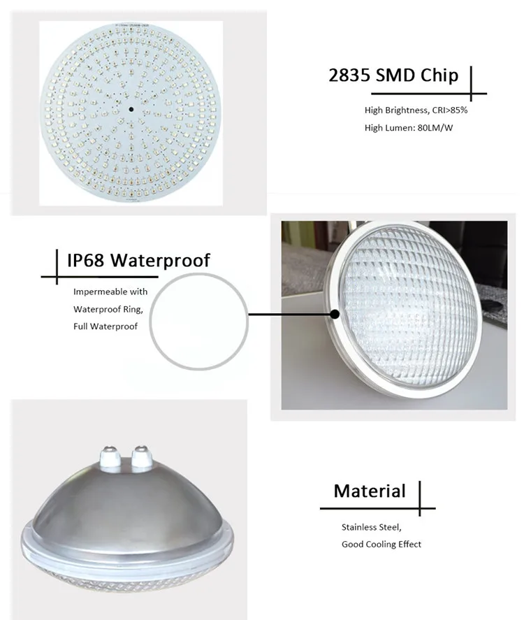 Underwater 12V Multi Color RGB LED PAR56 Light