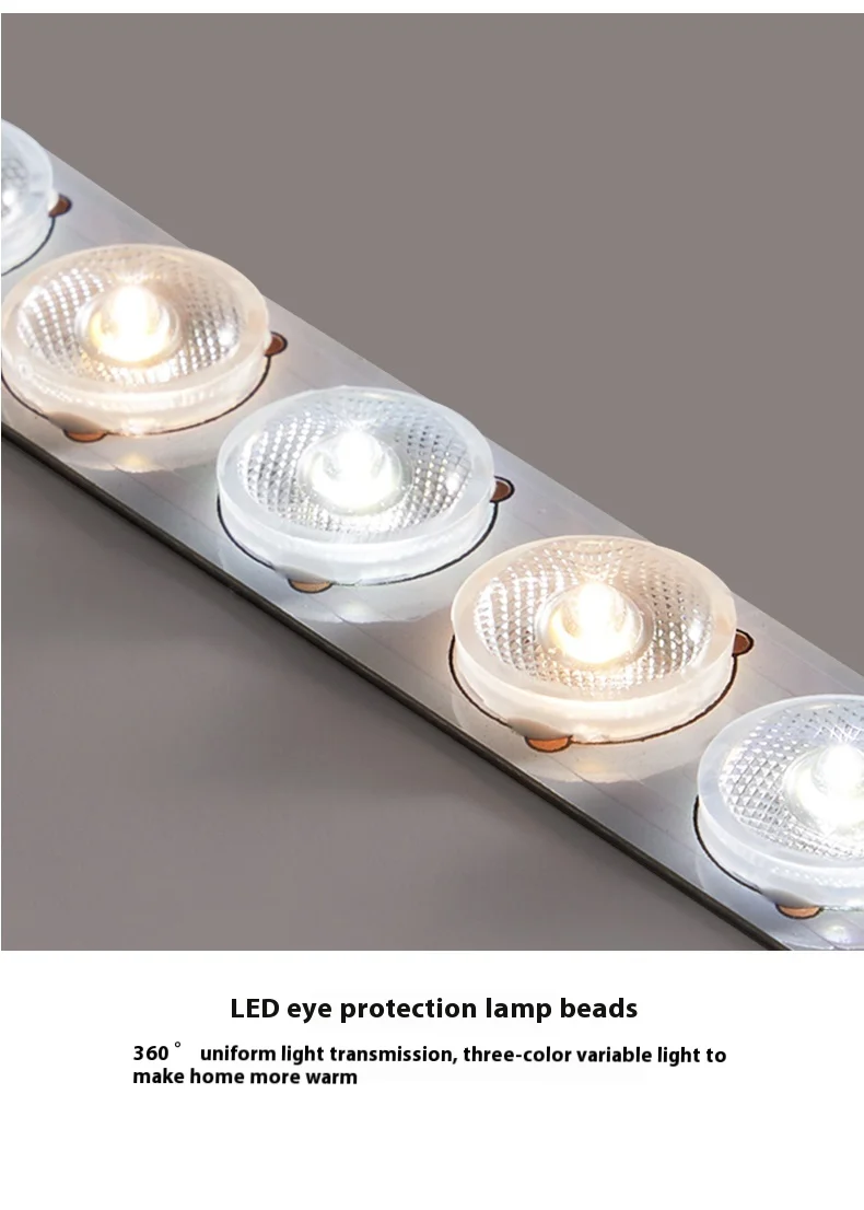 Modern Surface Mounted Bedroom Living Room Home Lighting Round Nordic Ceiling Light Led Lamp details