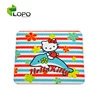 High quality!!! Rectangle Dye Sublimation Blanks Printing Leather Mouse Pad