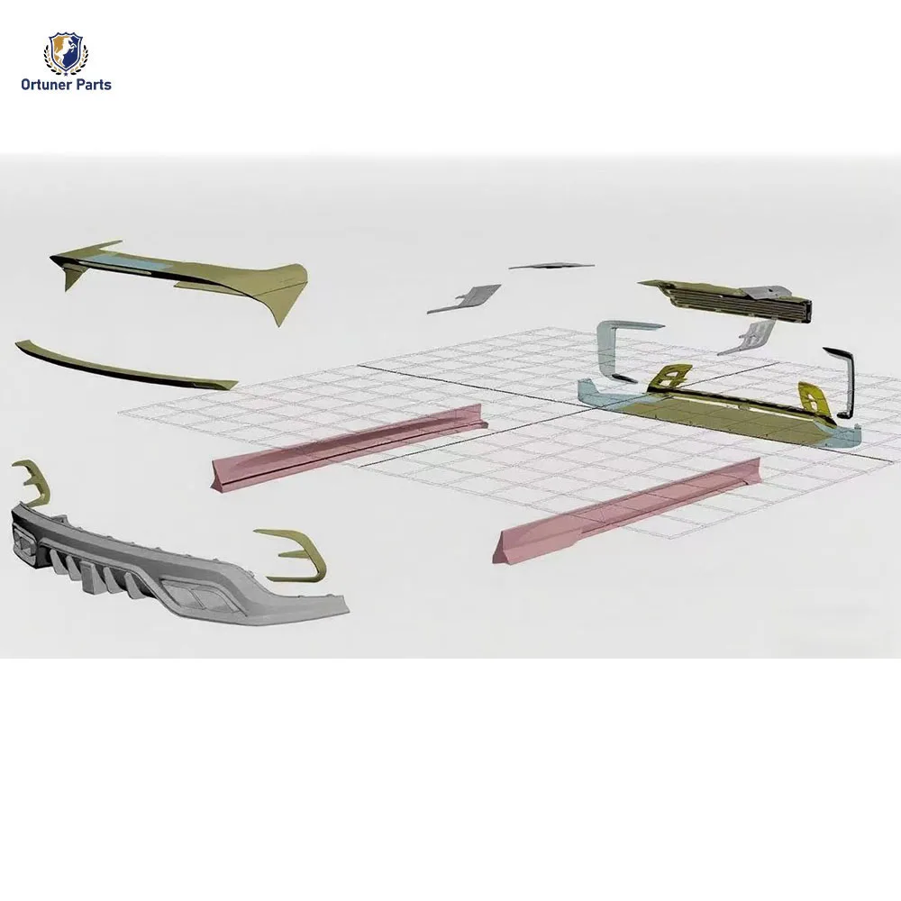M Style Dry Carbon Bodykit for Land Rover for Range Rover Sport SV ...