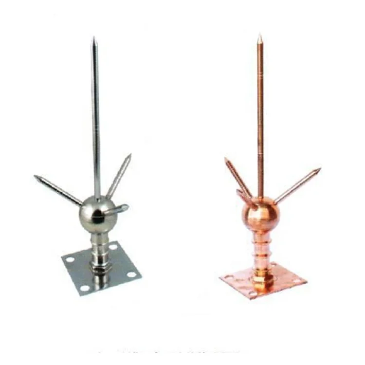 Lightning Rod Arrester Low Price Copper Terminal Stainless Steel Early
