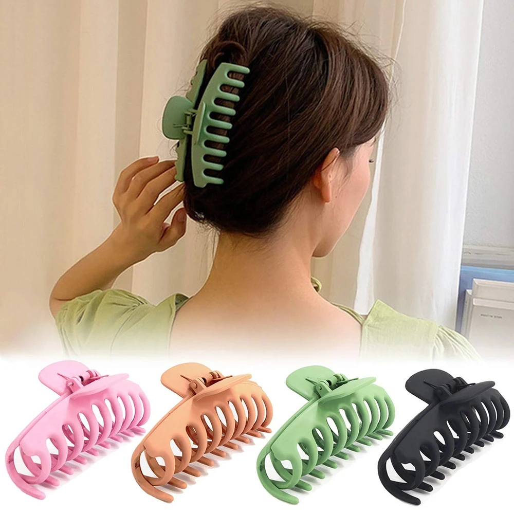 2021 China Manufacturer Big Strong Hold Hair Clips 4 Inch Nonslip Large ...