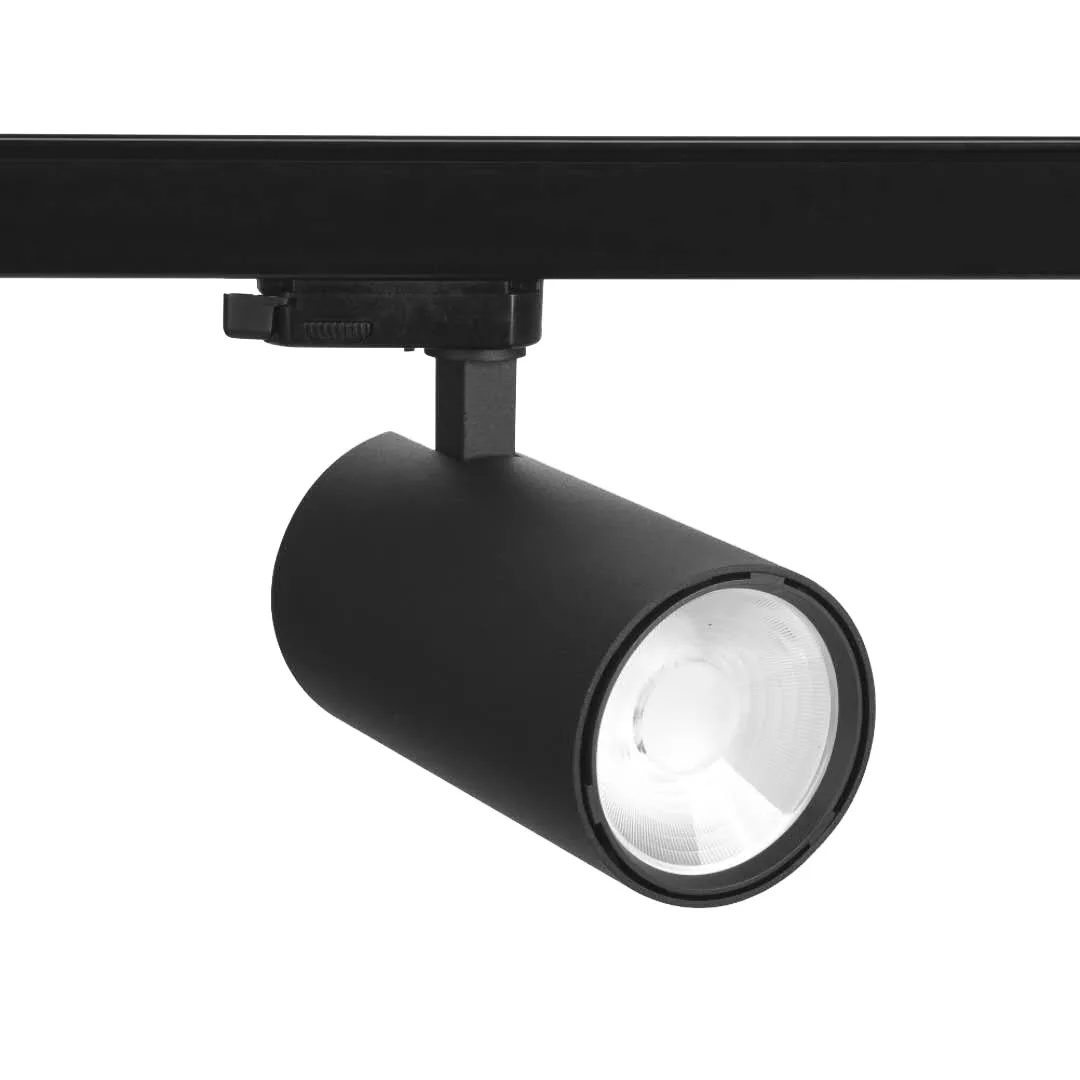 Cost effective  D80 LED track light with Lens 30W 2500lm for shop lighting