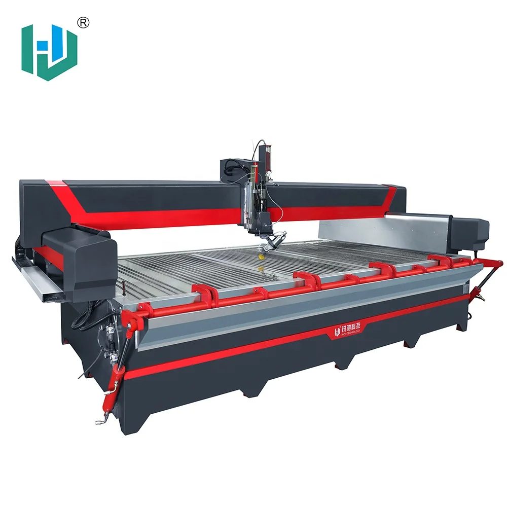 
Ceramic Marble Water Jet Granite 45 Degree CNC Price Tile Cutting Machine RC4020 AC 5-Axis 