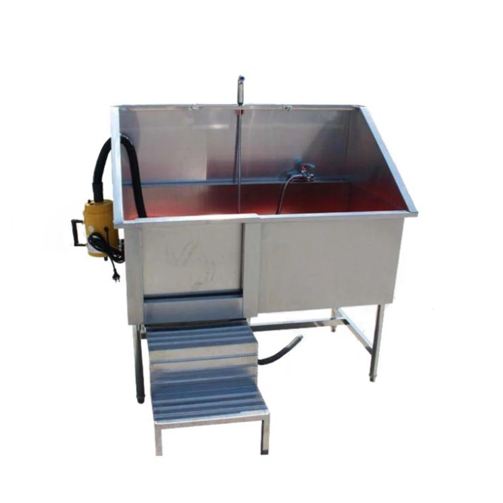 Multitype Stainless Steel Pet Bath Sink For Pet Hospital Clinic Or