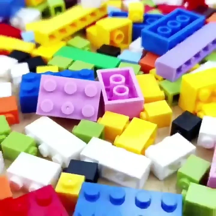 Classic ABS Plastic 500pcs Building Blocks Kit DIY Educational Toys for  Kids to Years Compatible Small Particles Building