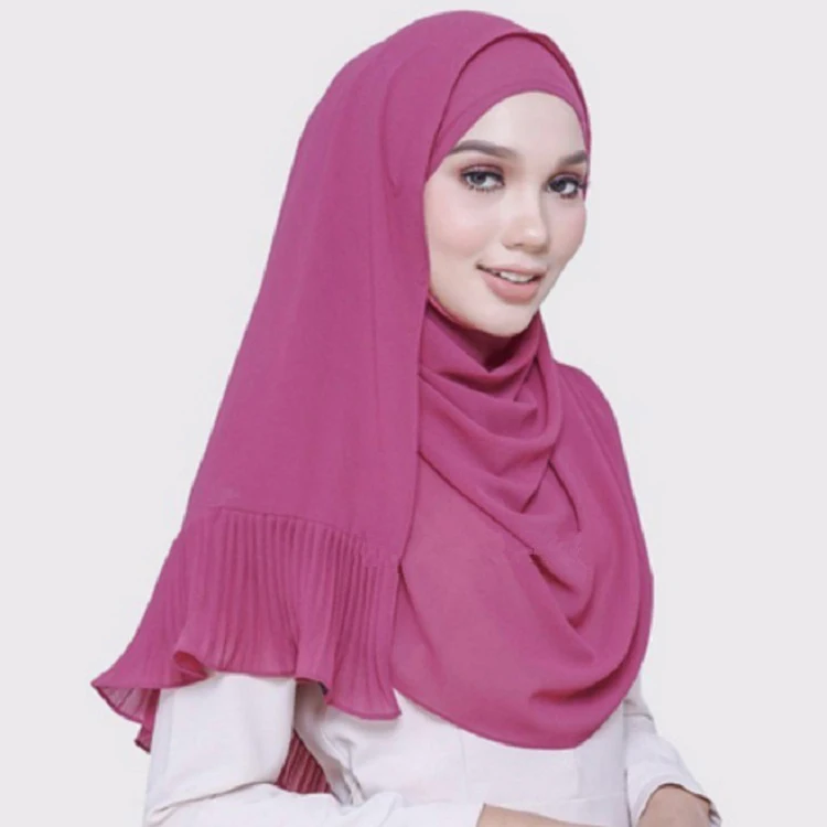 Wholesale New Muslim Headscarf Turban Style Arab Ladies Hijab Muslim 