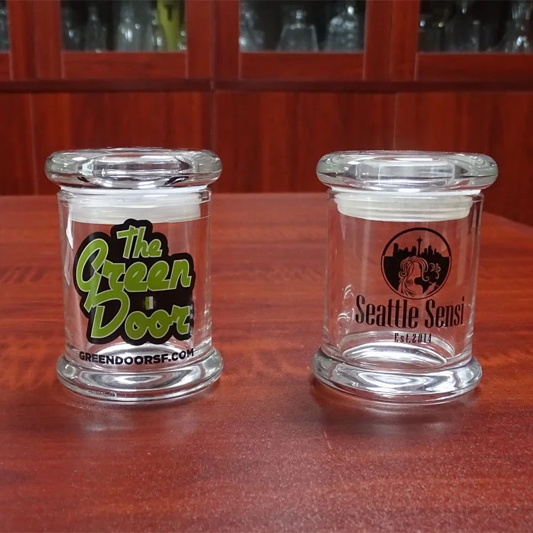 Round Screw Top 2 Oz Custom Candle Jar With Clear Lid Buy Custom