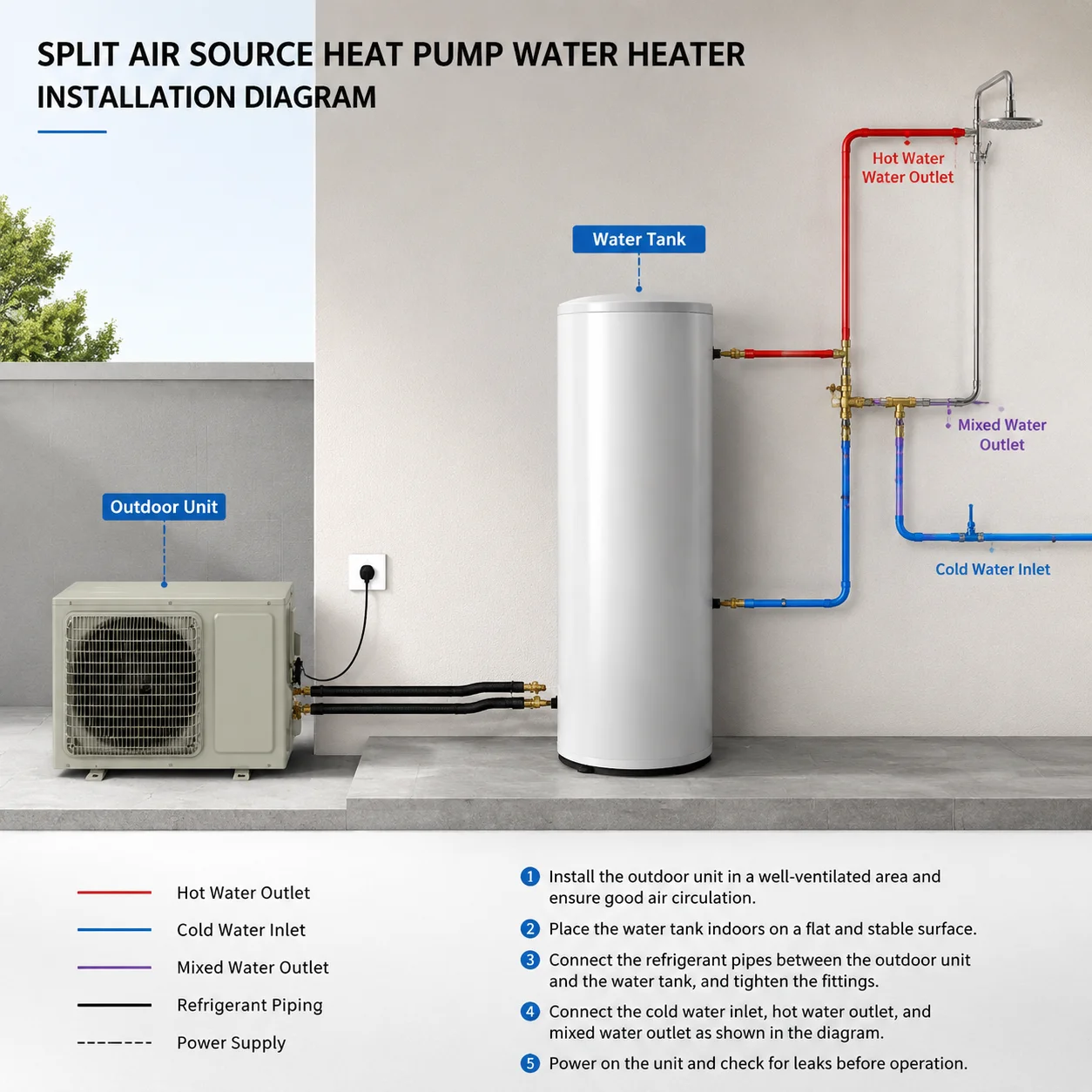 One Heat Pump, 3 kW, Electric - detail 8