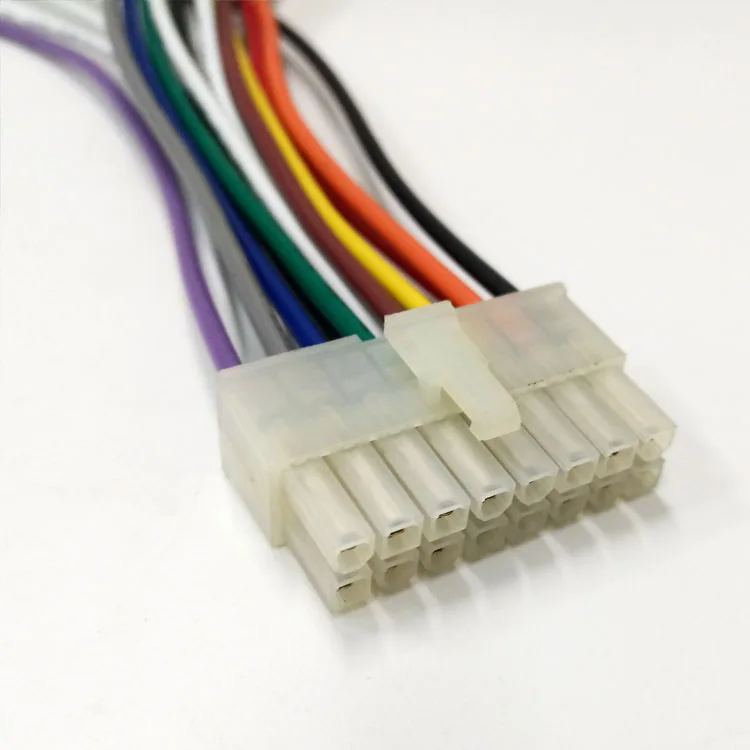 Custom wire harness 5557 16 pin AWG16 pigtail cable 4.2 pitch Stripped end - ANKUX.COM
