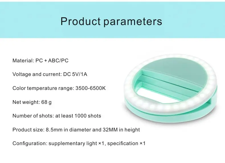 New Arrivals 2020 Fill Light Button Selfie Ring Light 18 Inch Rechargeable Led Light For Phone Ring Light