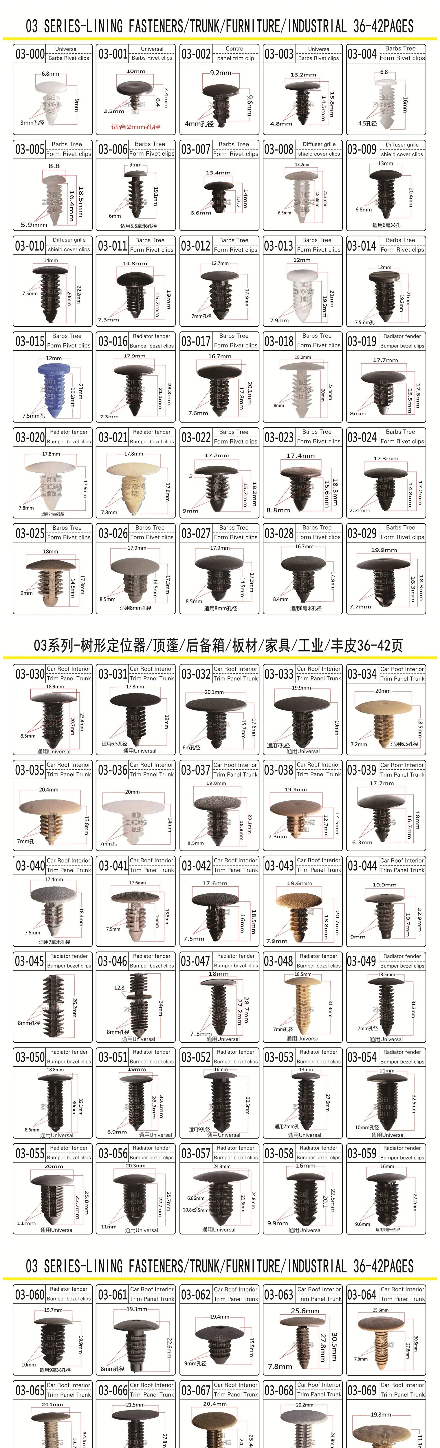 great quality nontoxic plastic clips for cars