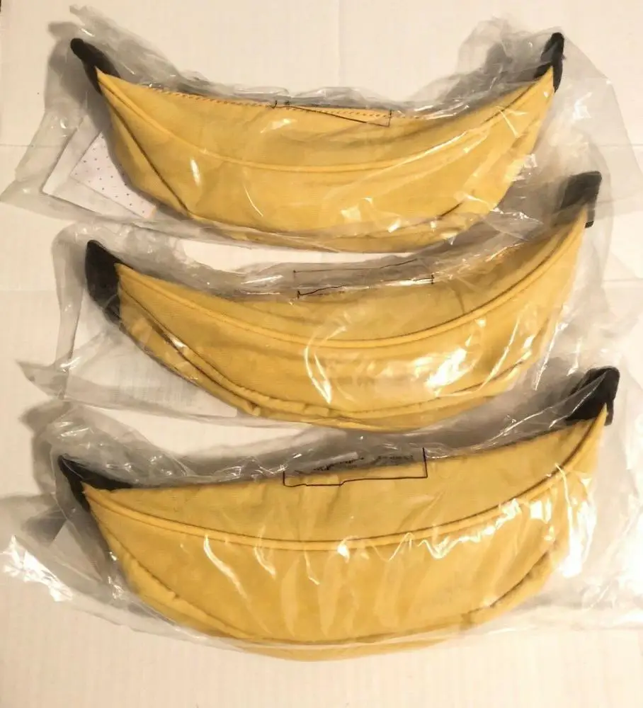 nylon banana shape coin bags sw18719