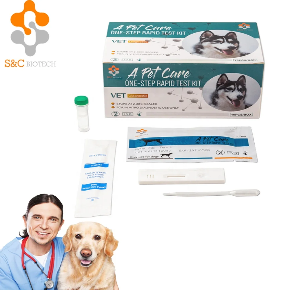 Canine Parvovirus Ag Test Home Test Use Buy Veterinary Rapid Test Kit