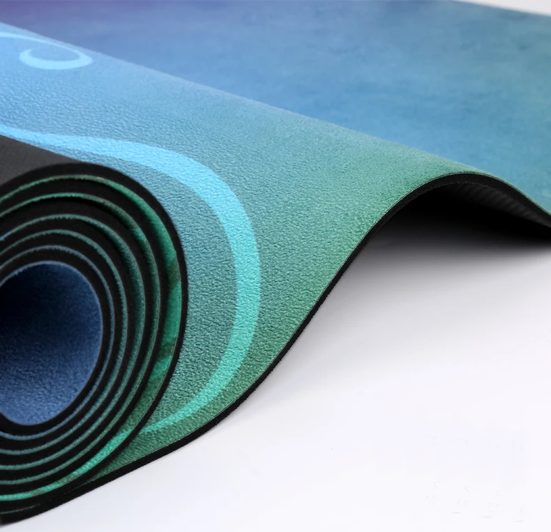 183*61cm*5mm Suede Yoga Mat Eco-friendly Slip-resistant Best Yoga Mat Folding Gym Fitness Mats Pilates Yoga Mat