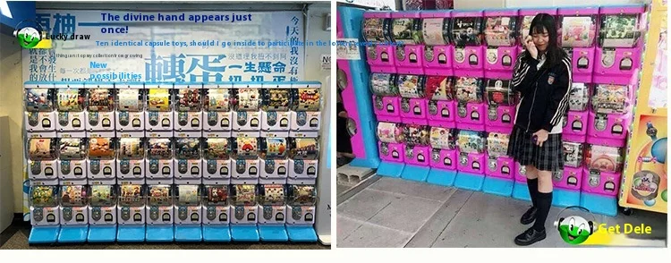Factory Direct Three-Layer Coin-Operated Gashapon Machine for Children's Entertainment-Taiwan/Japan Style Wholesale Available