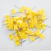 Office binding supplies Unique Colored Flag Shaped Push Pins