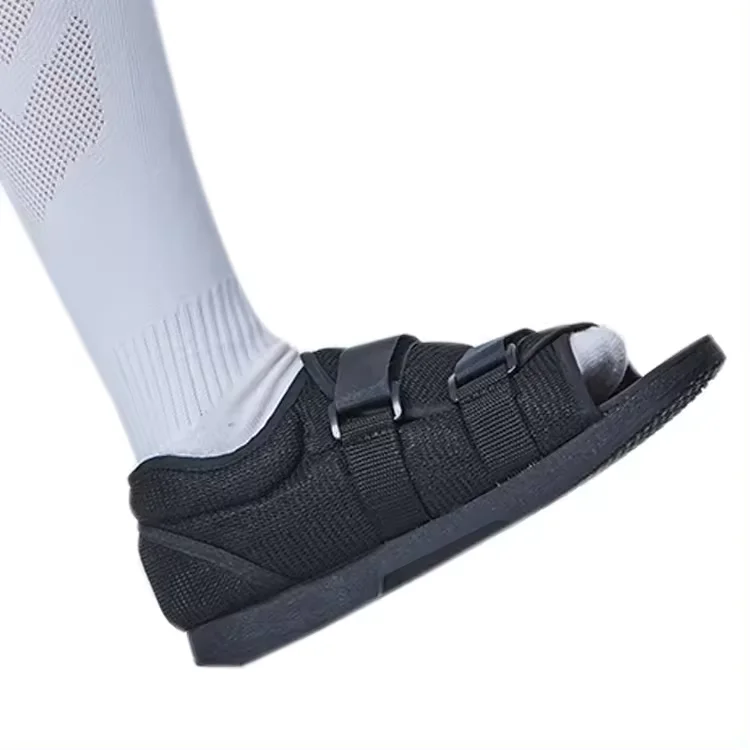 Post-Op Orthopedic Cast Sandal with Comfortable TPR Sole for Surgery Recovery Rehabilitation Therapy Supplies manufacture