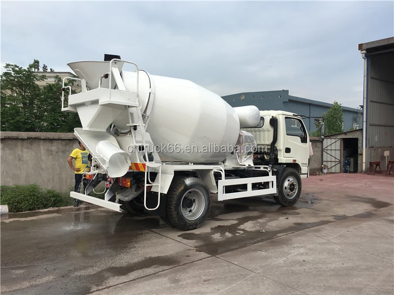 4 cubic meters concrete mixer trucks