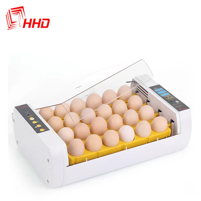 HHD 2 вентиляторы мини прозрачный полностью автоматический куриное яйцо инкубатор для продажи Шри-Ланка YZ-24A