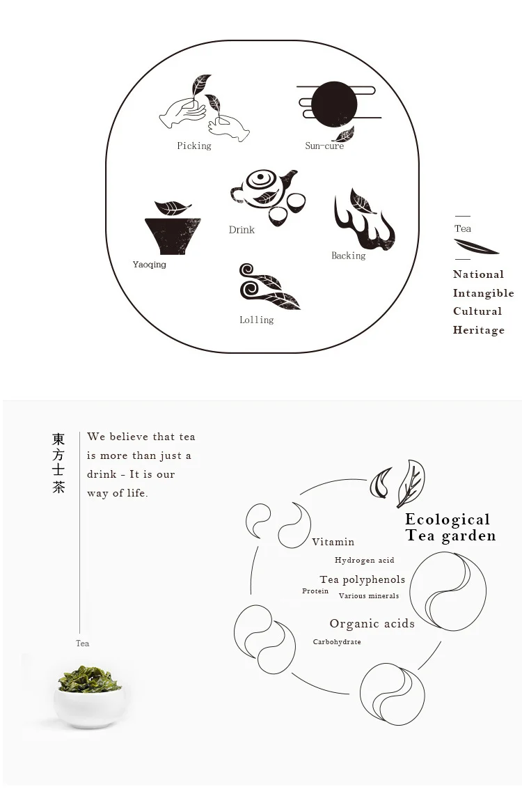 Fragrance OEM Bulk Fragrance Golden Packaging Tin Box Original White Tea - 4uTea | 4uTea.com
