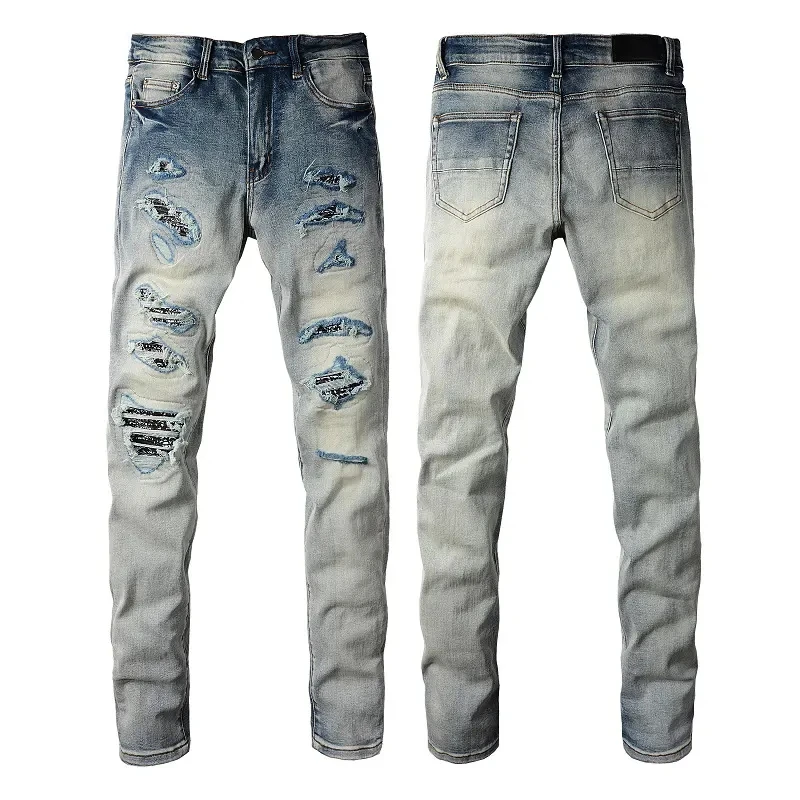 New Jeans Famous Brand Designer Trend Denim Pants Denim Fit Deming ...