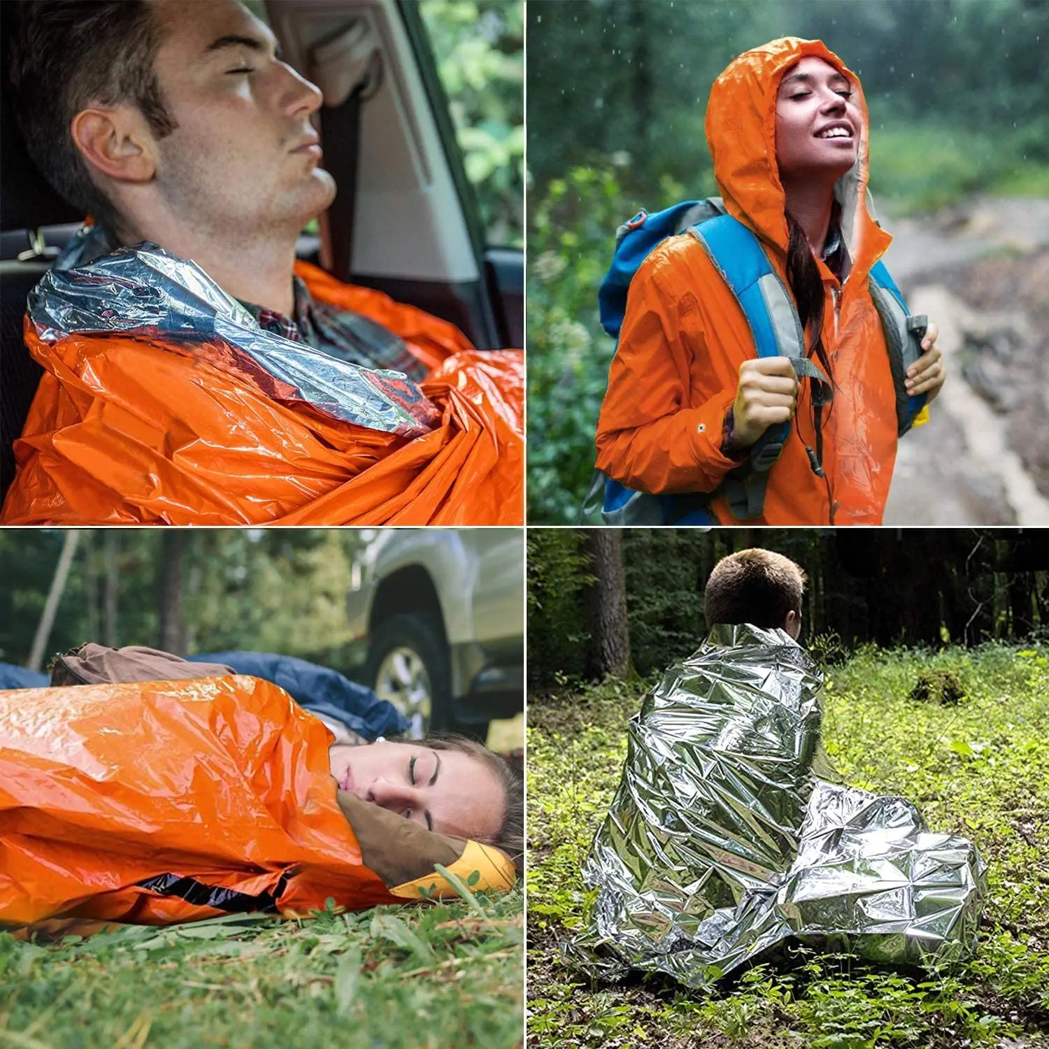 plplaaoo Coperte di Emergenza Bulk Mylar Survival Coperte Termiche  Confezione Coperte Riflettenti in Lamina d'Argento Coperta di Sopravvivenza  per la Protezione Solare salvavita Coperta Termica (Oro) : : Sport  e tempo libero