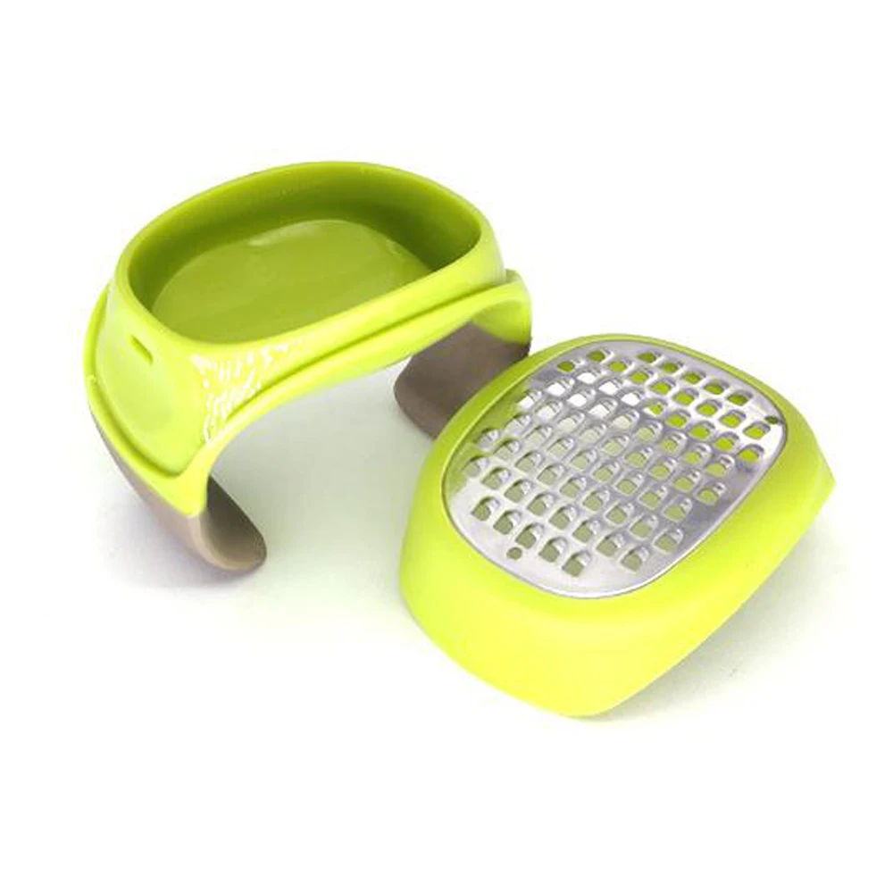 stainless steel garlic press