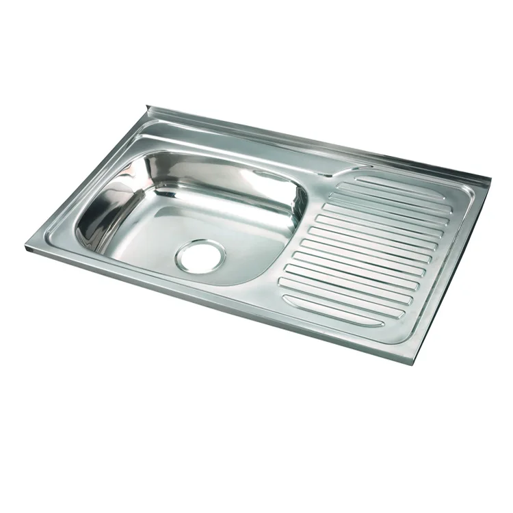 Sink Custom Kitchen Equipment High Quality 201 304 Stainless Steel Sale Choice Silver Accessories Set OEM Customized Style Color