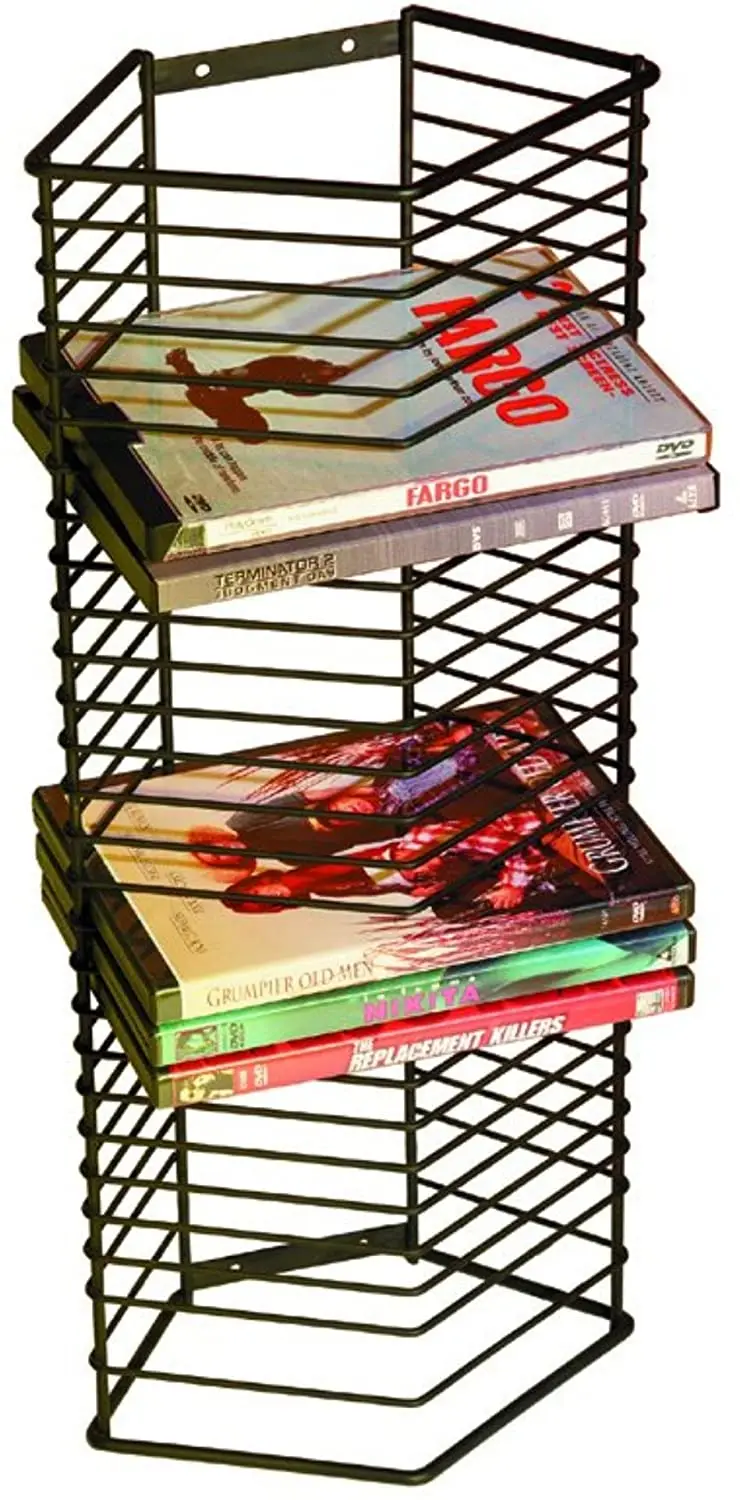 28 Wire Dvd Tower Display Rack Holder Buy Dvd Storage Rack,Cd Dvd